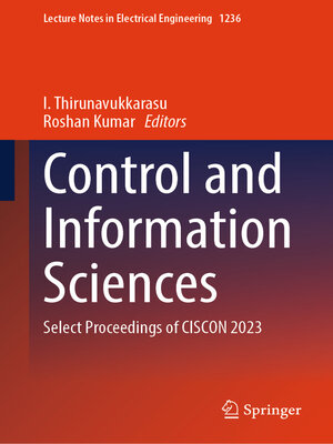 cover image of Control and Information Sciences